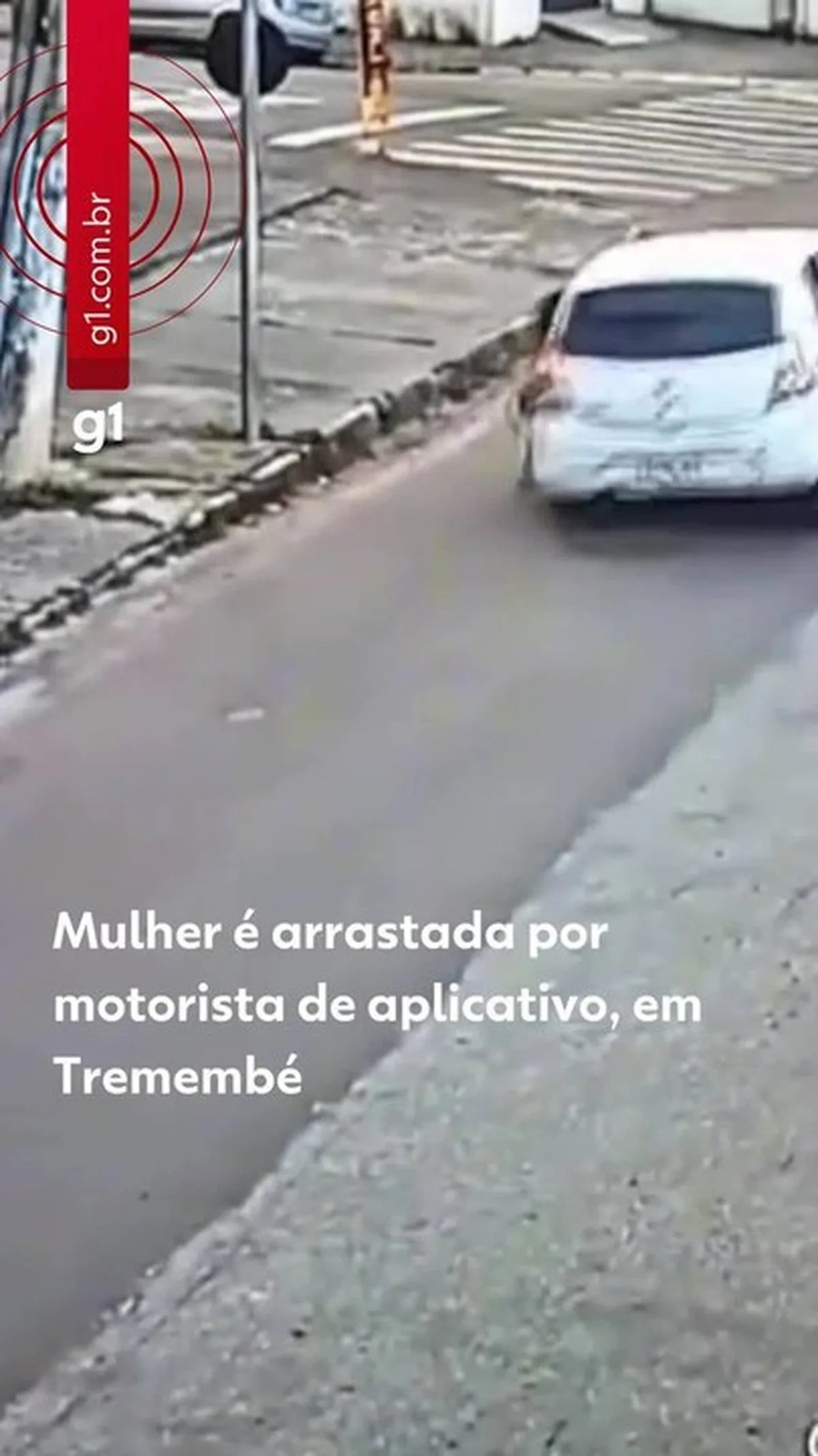 Estudante de 15 anos fica ferida após ser arrastada por carro em Tremembé