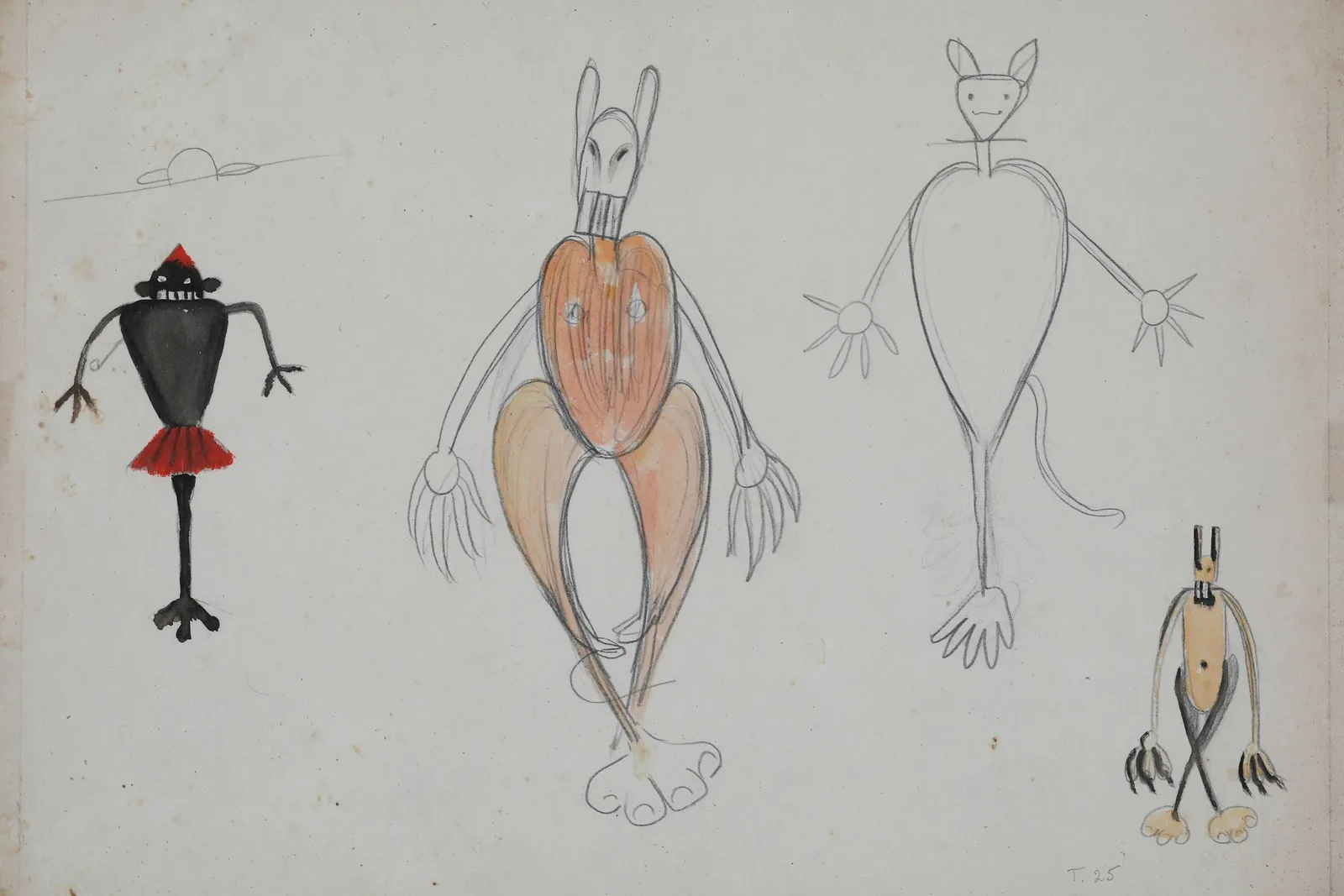 Museu em Itu exibe estudos inéditos de Tarsila do Amaral