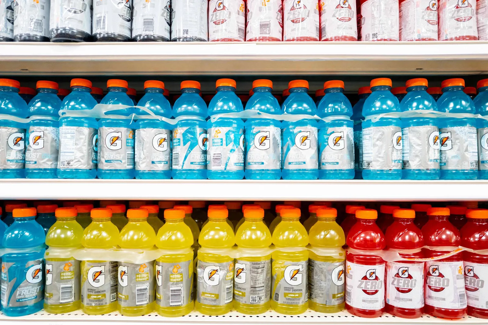 Gatorade substituirá corantes artificiais por pigmentos naturais em três sabores nos EUA