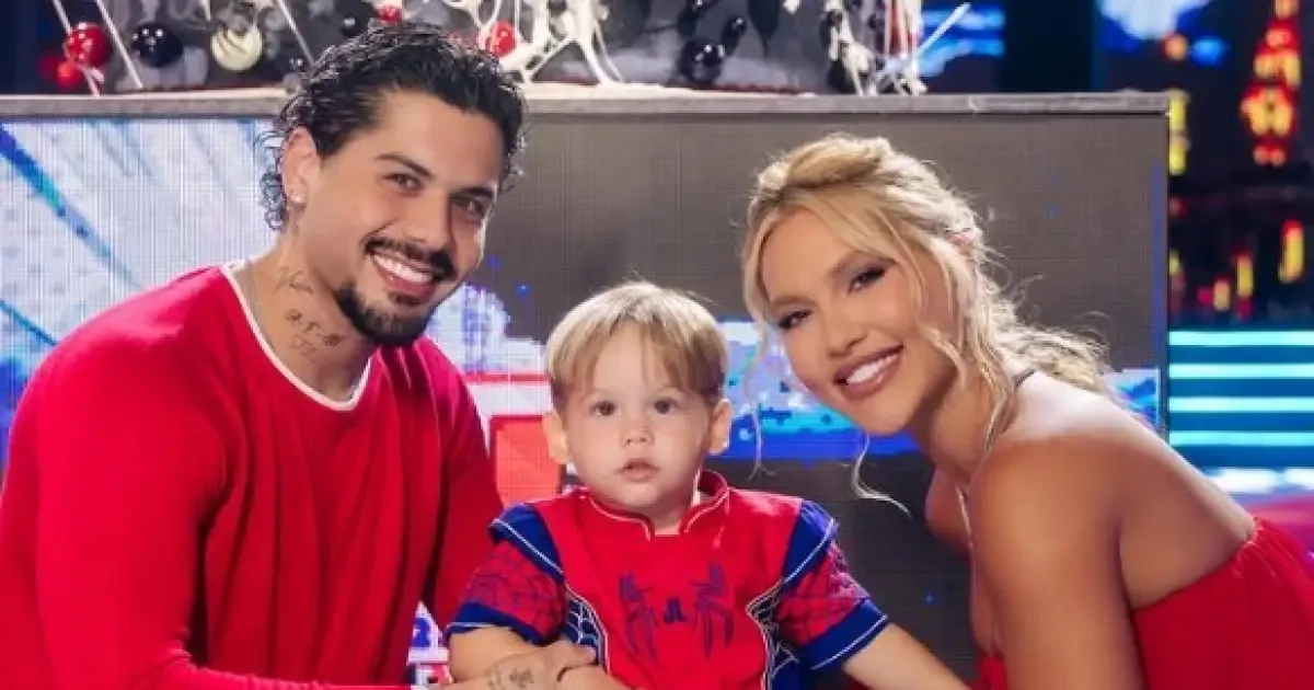 Mãe de Vini Jr. participa de aniversário do filho de Virginia em Goiânia