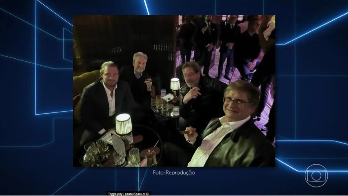 Foto de Vorcaro com Paulo Gonet em Londres foi confirmada pela PGR