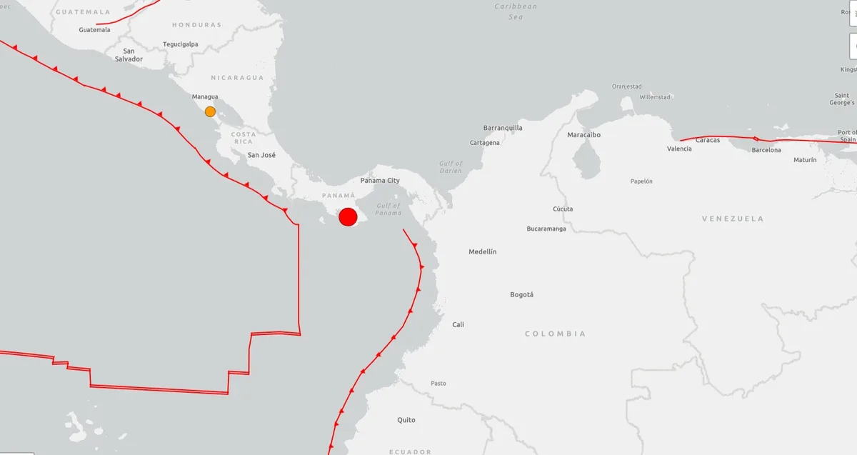 Panamá revisa magnitude de terremoto após novas medições sísmicas