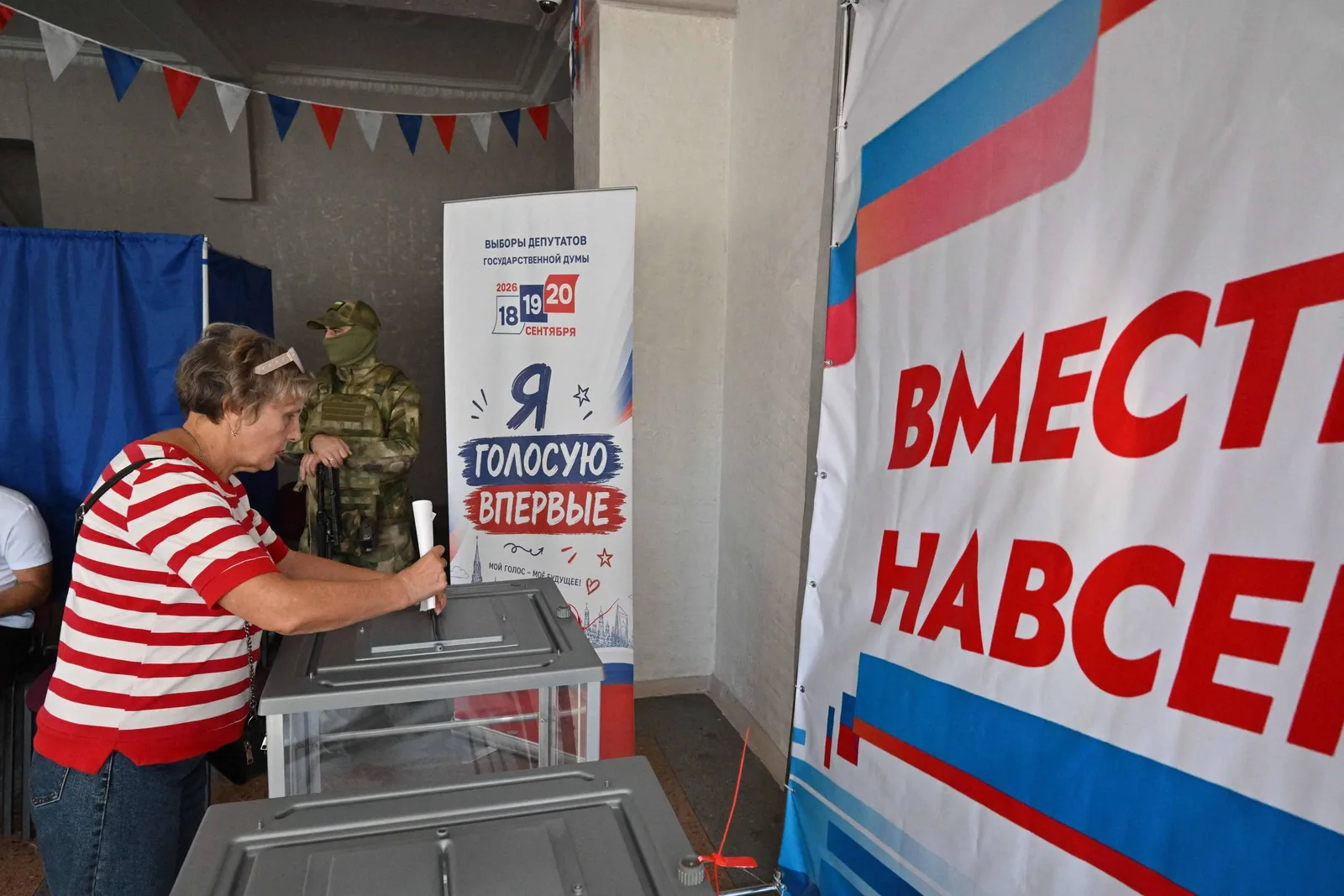 Rússia Unida lidera apuração parlamentar após voto neste fim de semana