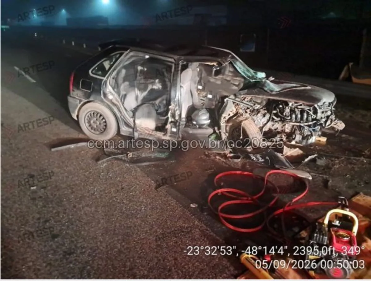 Batida no km 187 de Itapetininga deixa duas vítimas em estado grave