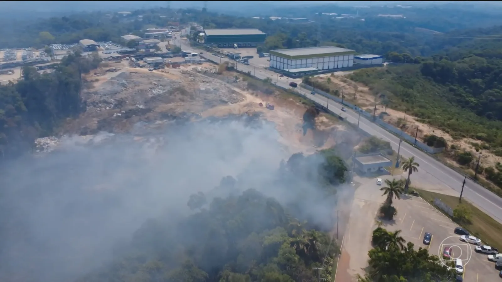 Fumaça de incêndios afeta qualidade do ar em Manaus e cidades do Amazonas