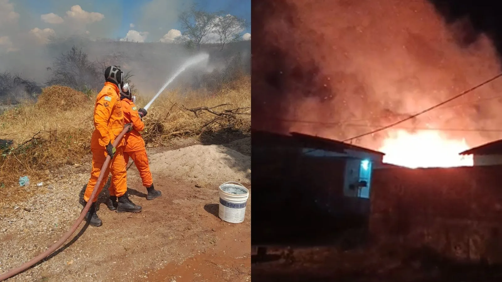 Incêndios em vegetação atingem quatro bairros de Picos e Sussuapara