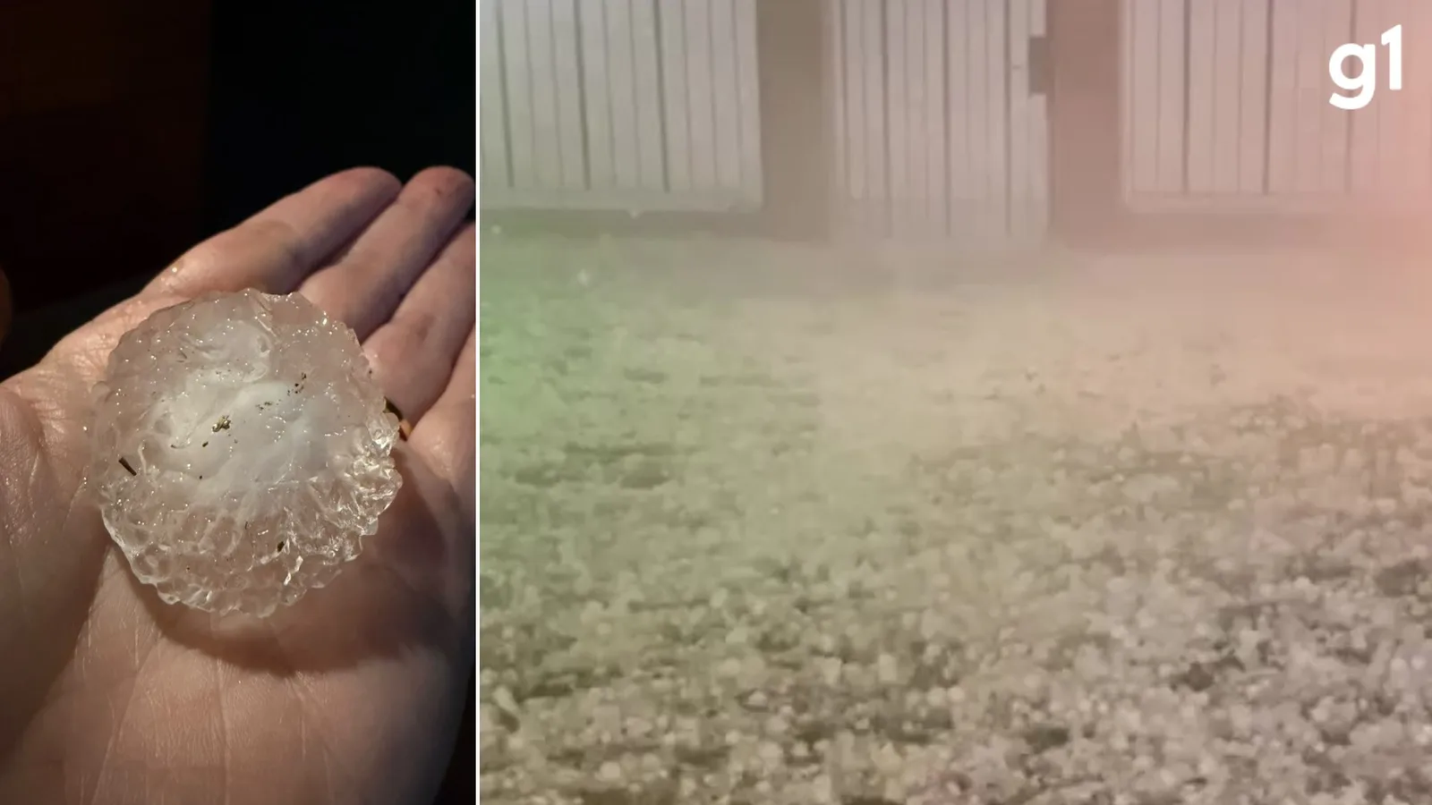 Granizo deixa 9.517 pessoas afetadas e danifica 2.2 mil casas no RS