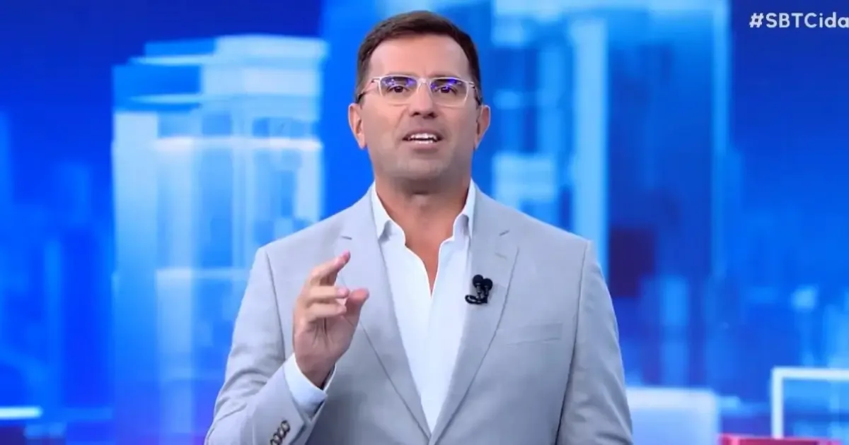 SBT retira Rodrigo Bocardi do telejornal após acusação feita por ex-secretário