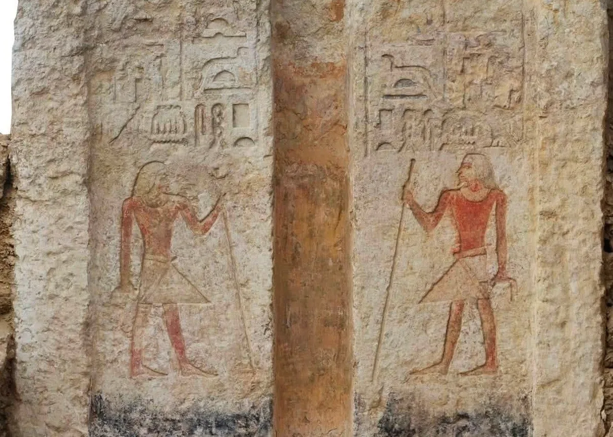 Tumba de administrador revela rituais funerários em Saqqara