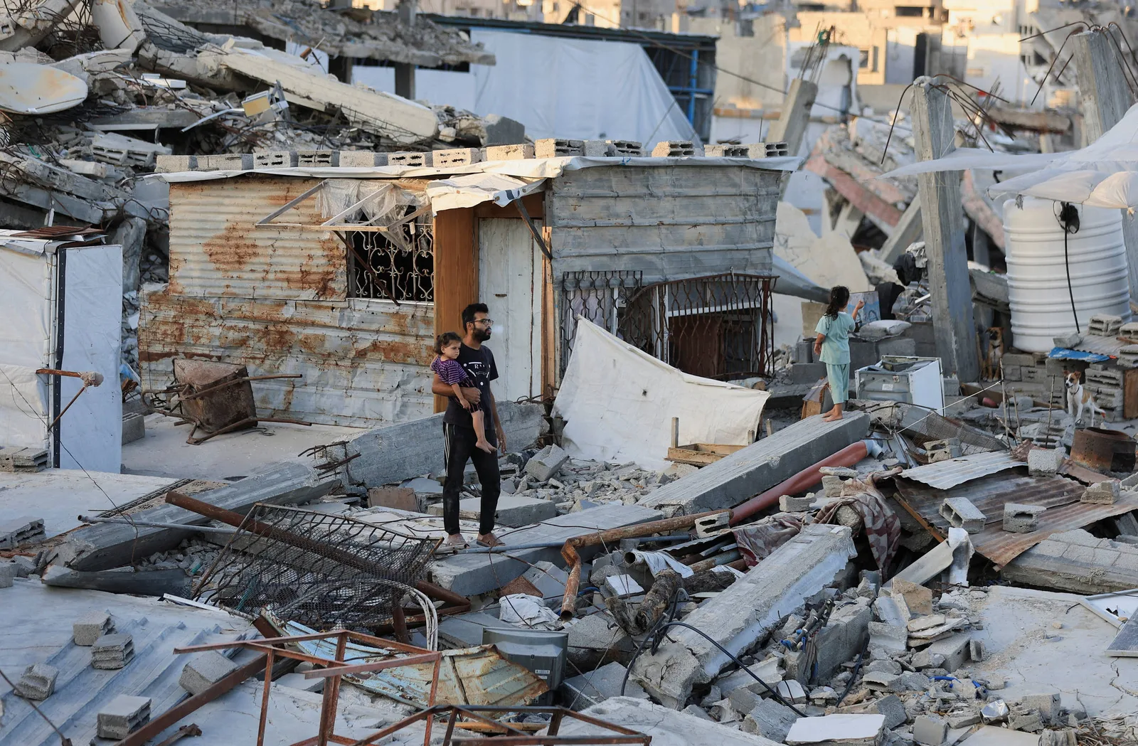 Gaza registra risco de colapso em milhares de prédios danificados