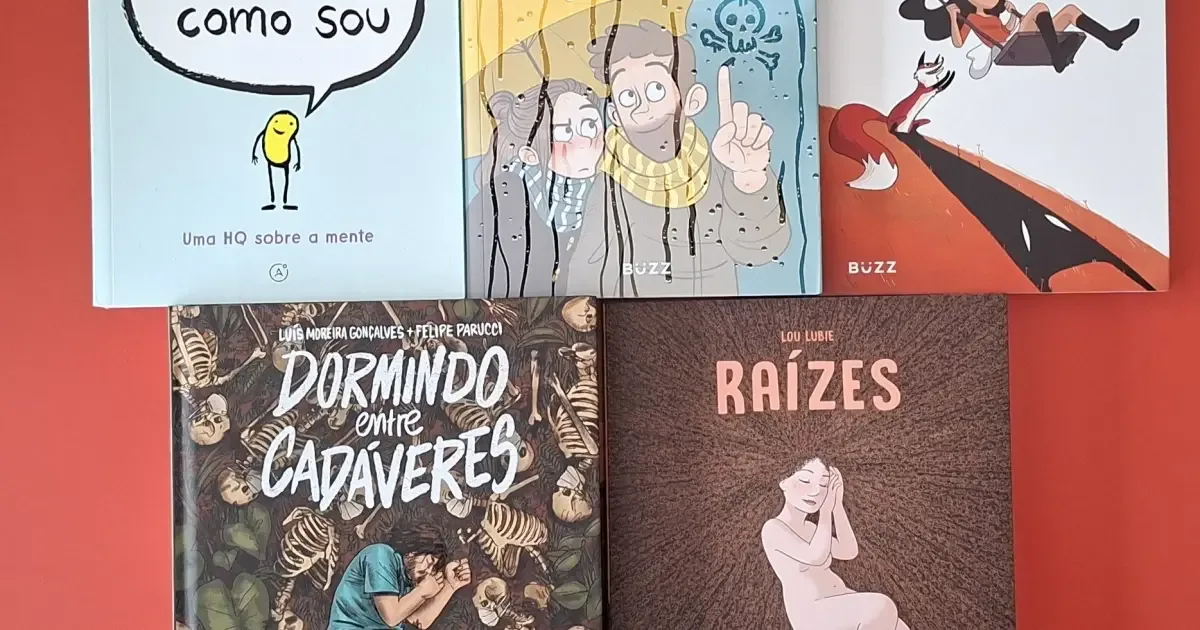 Graphic novels abordam ansiedade, trauma, diagnósticos e autoaceitação