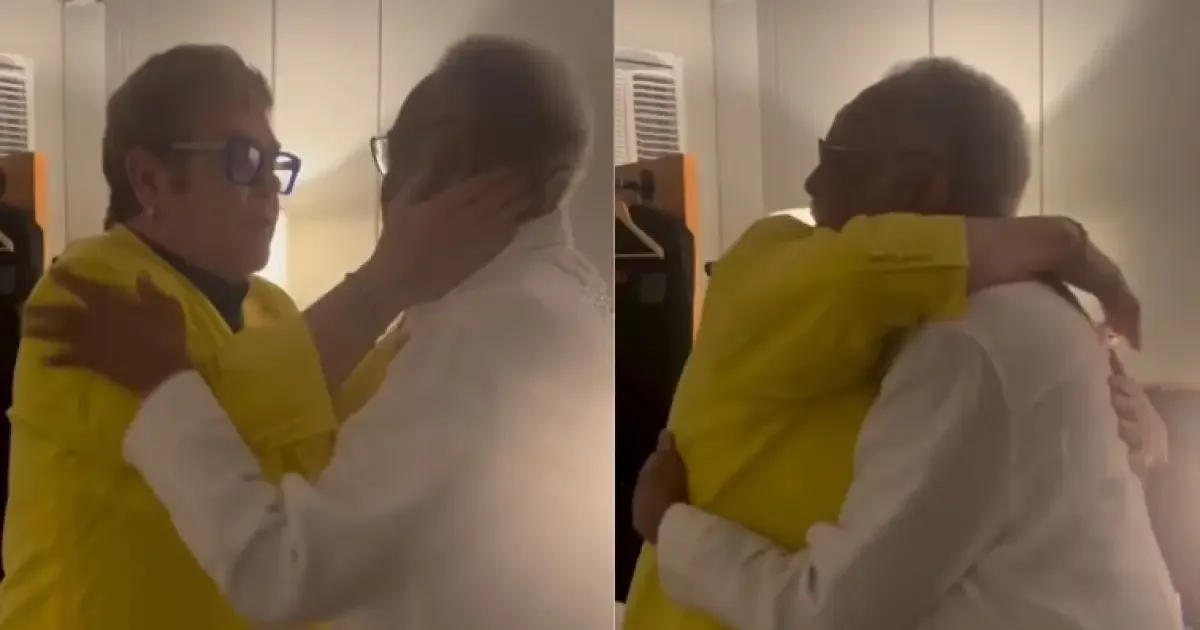 Gilberto Gil registra encontro com Elton John no Rock in Rio