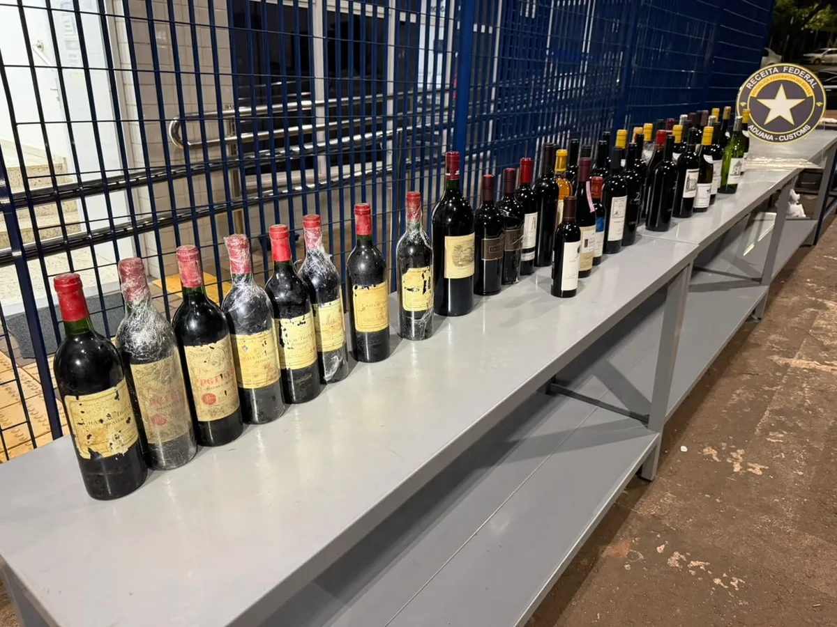 Vinhos levados para amigo em São Paulo são apreendidos no oeste do Paraná