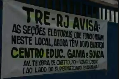 Eleitores da Maré enfrentam até três horas de fila após mudança de locais