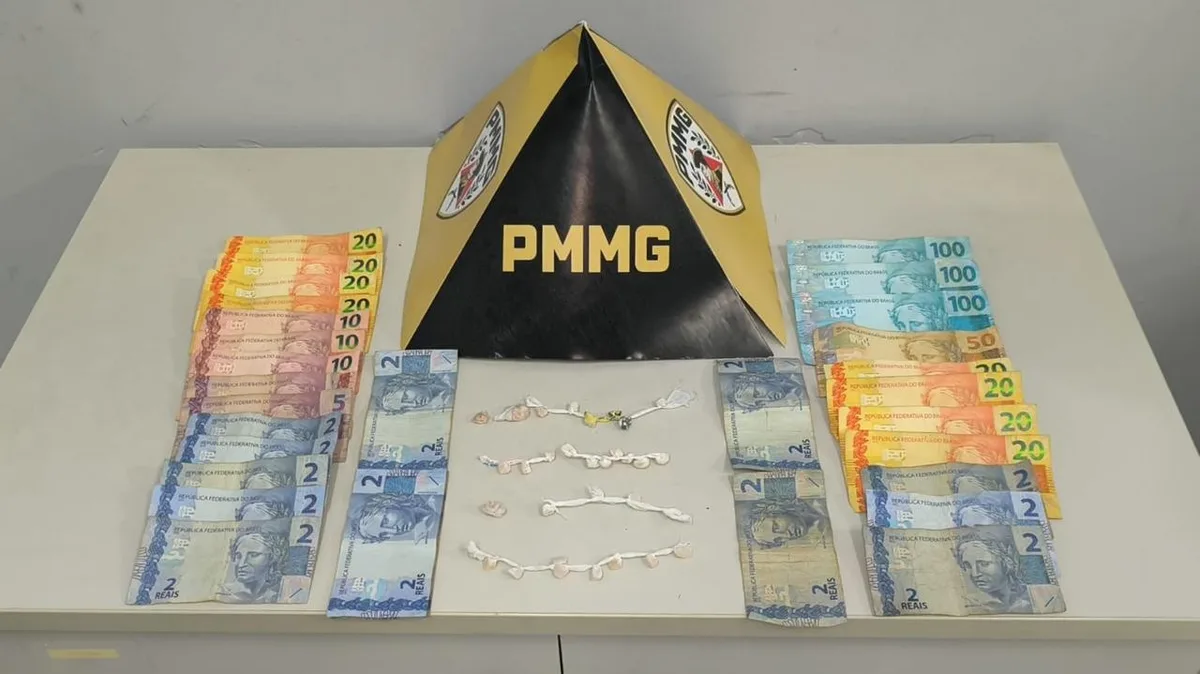PM prende dois suspeitos e apreende crack e dinheiro em Governador Valadares