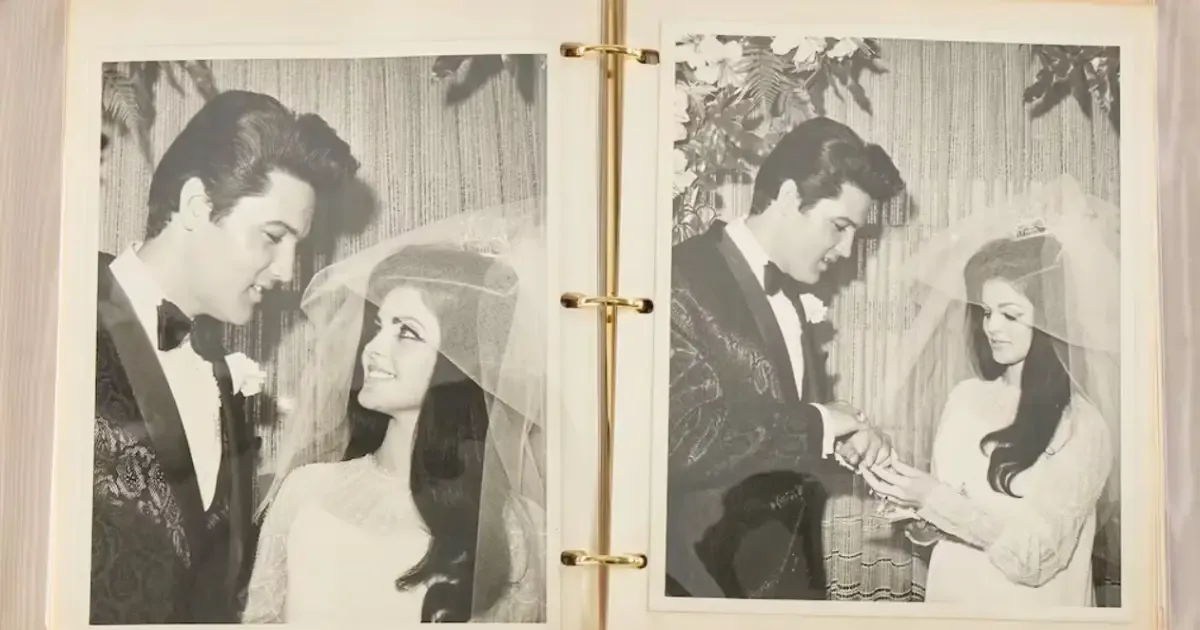 Álbum raro de Elvis e Priscilla Presley vai a leilão na Dinamarca