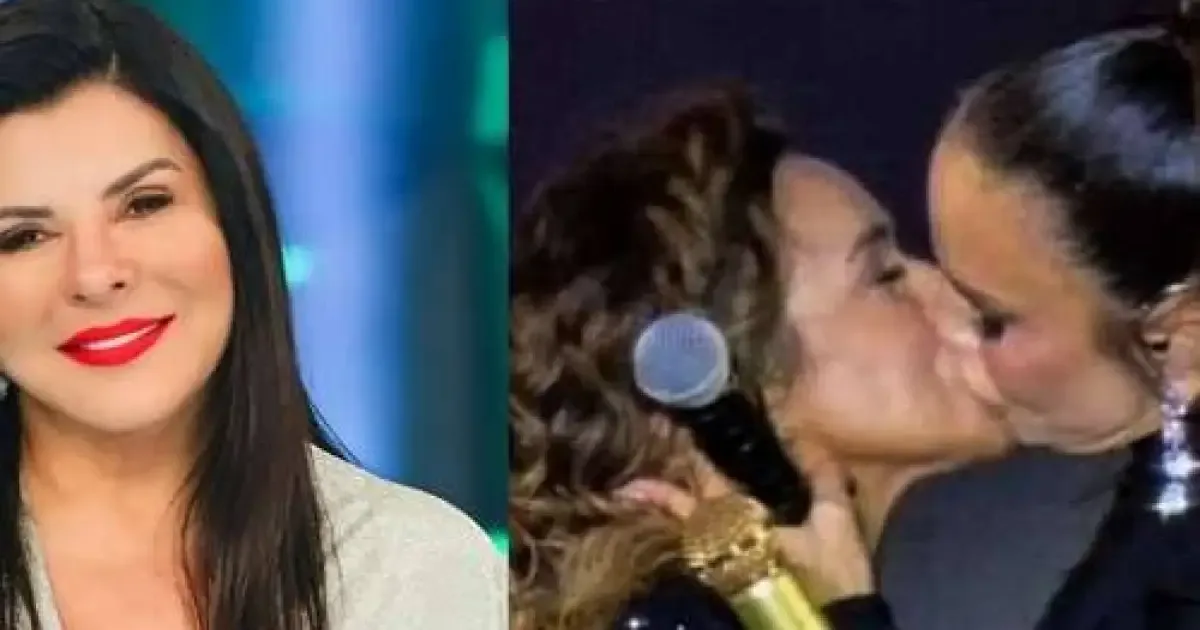 Mara Maravilha critica beijo entre Ivete Sangalo e Daniela Mercury nas redes