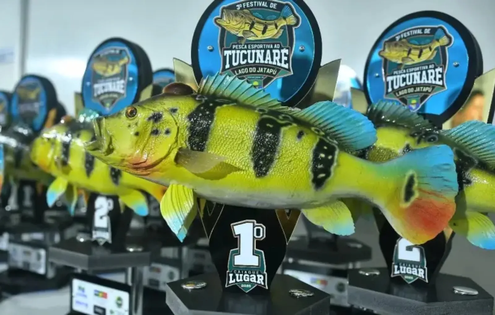 Caroebe realiza torneio de tucunaré com pesca, soltura e três categorias