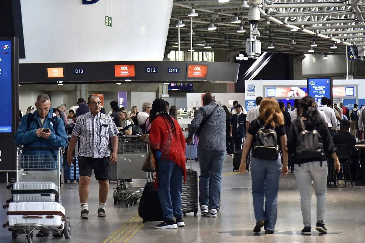 Galeão registra recorde, mas opera abaixo da capacidade máxima do terminal