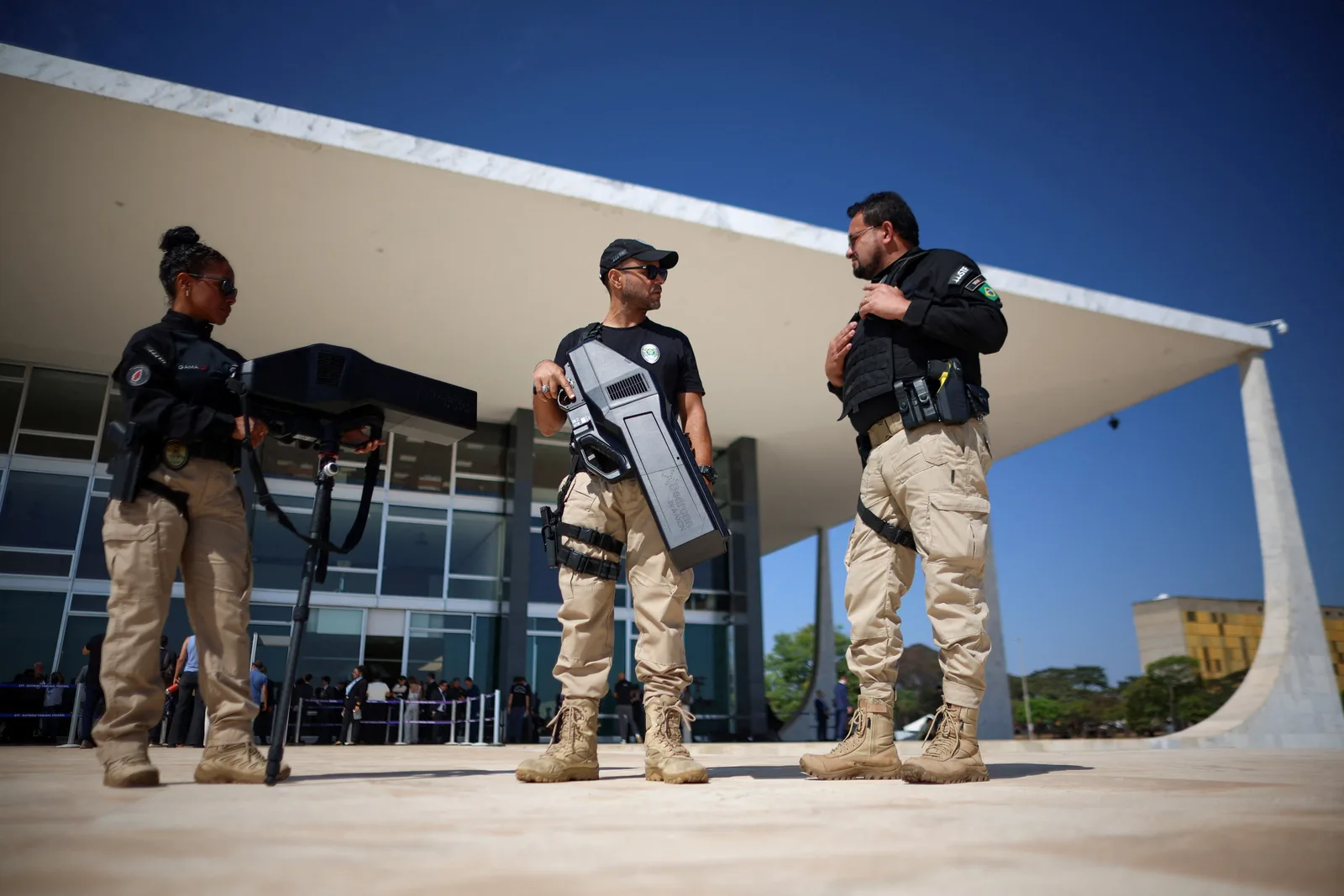Polícia judicial do STF abate drone durante julgamento envolvendo Moraes