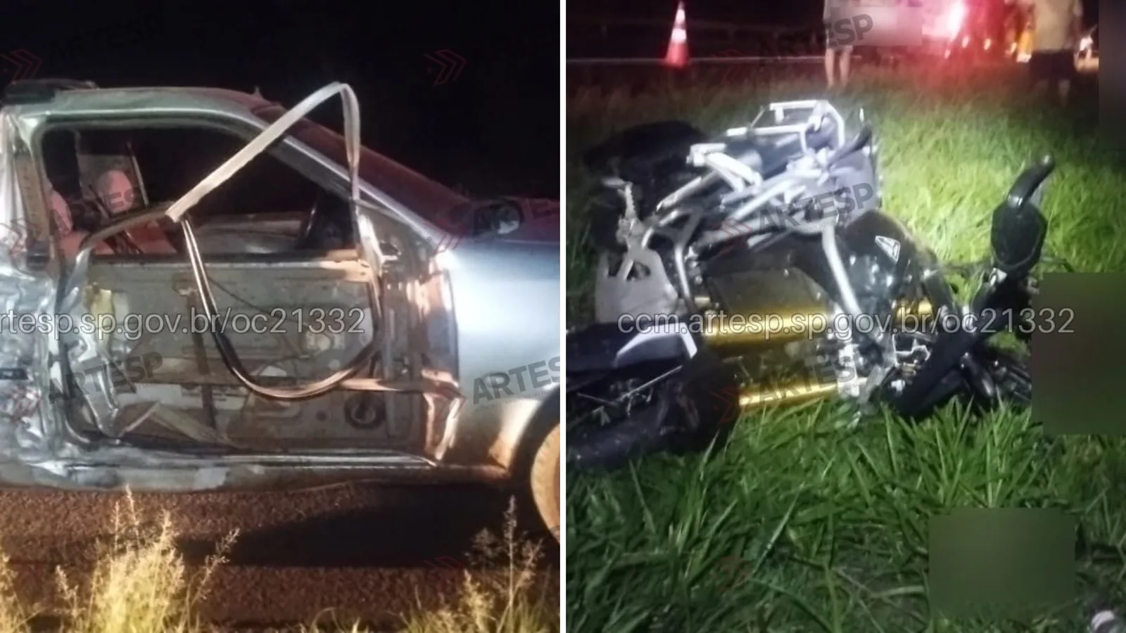 Motociclista morre após ser atingido por veículo na SP-340, em Jaú