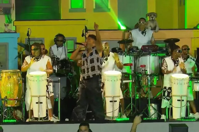 Timbalada leva axé, capoeira e clima de Carnaval ao Rock in Rio