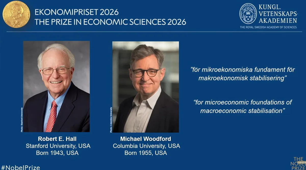 Hall e Woodford ganham Nobel de Economia por modelos de estabilidade