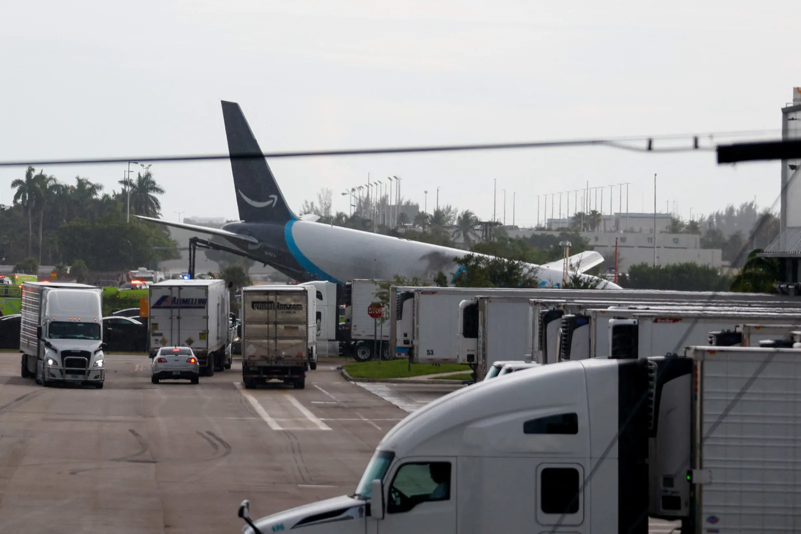 Pistas do aeroporto de Miami são fechadas após acidente com cargueiro