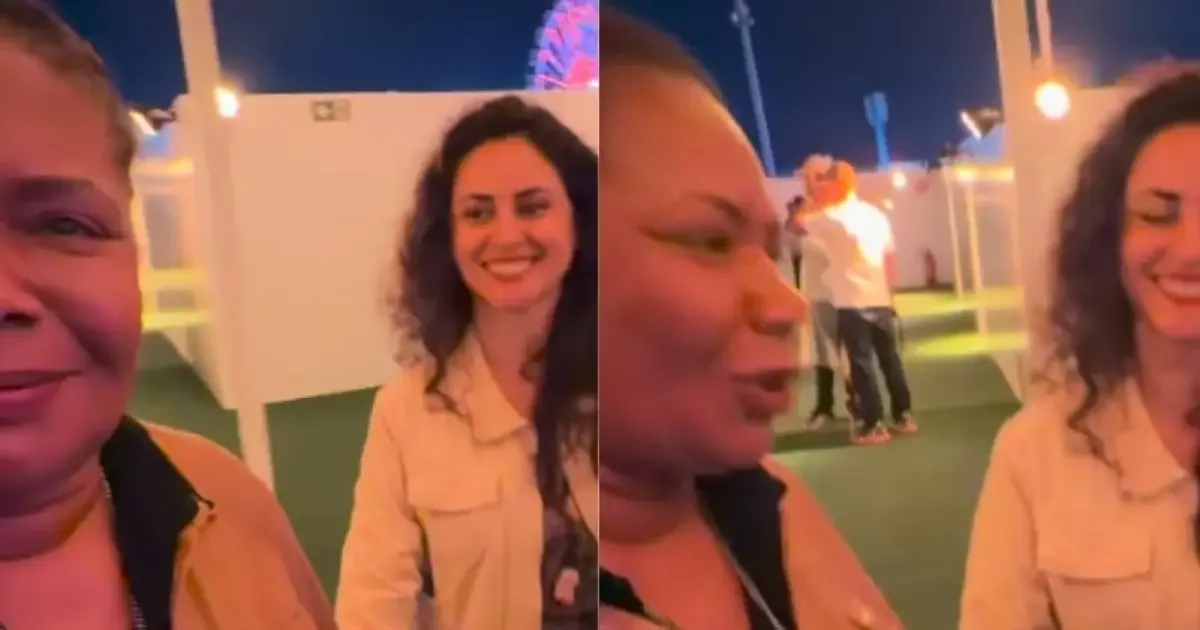 Margareth Menezes acompanha namorada durante shows no Rock in Rio