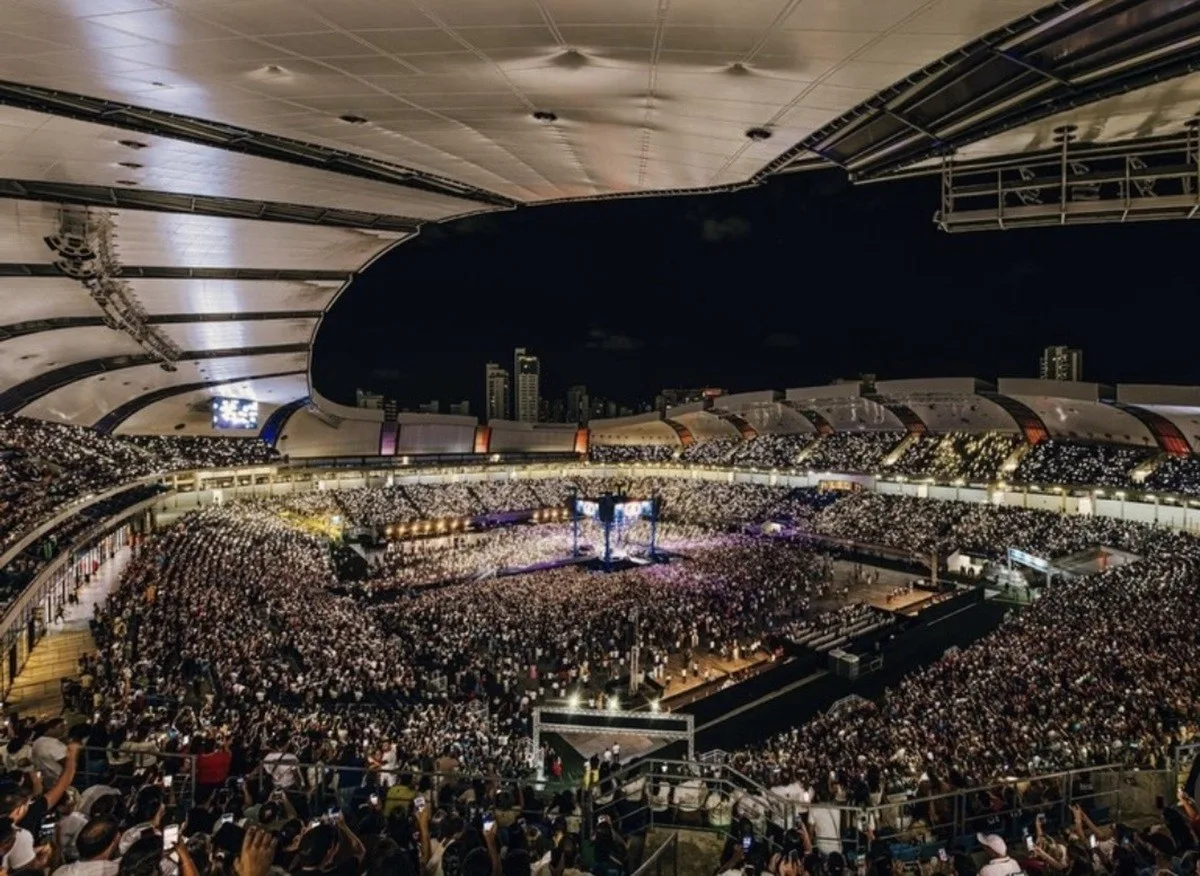 Arena das Dunas registra maior público interno em evento de abertura da festa de Natal