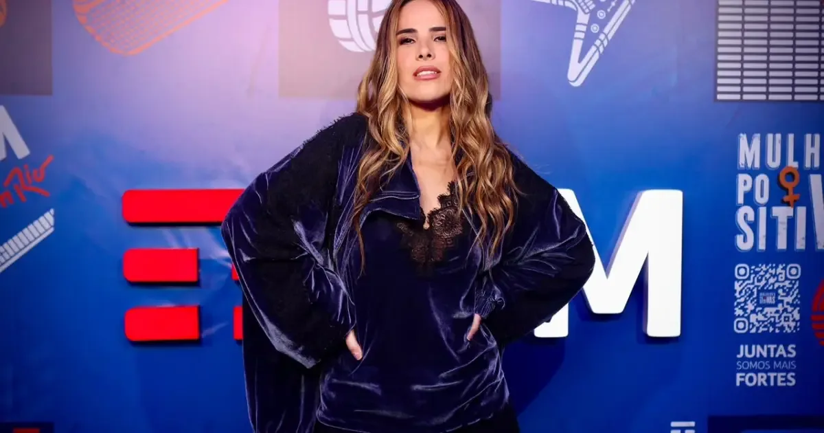 Wanessa Camargo avalia conciliar apresentação e carreira musical