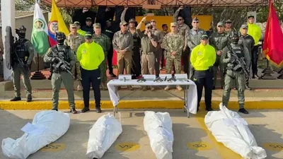 Imagens de cadáveres expõem estratégia de segurança do presidente colombiano