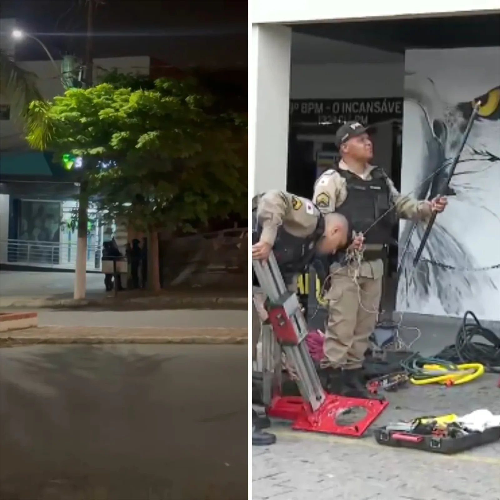 Polícia prende quatro suspeitos antes de invasão a banco em Contagem