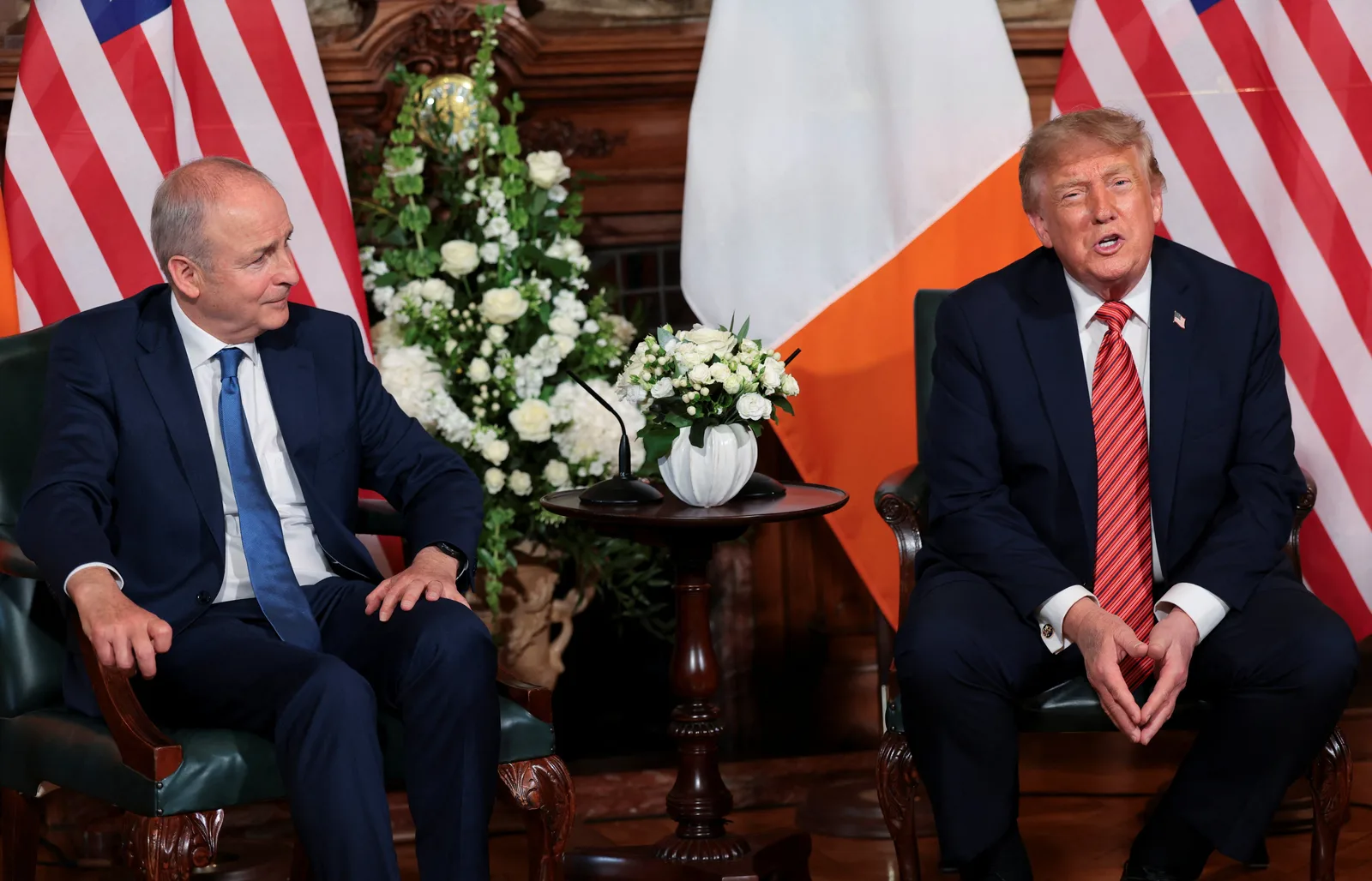 Trump defende unificação da Irlanda e provoca reação de unionistas