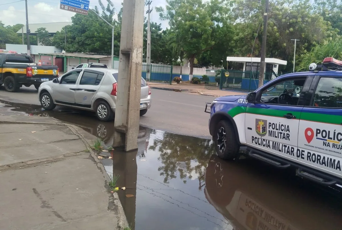 Homem de 39 anos é preso após acidente e falta de CNH em Boa Vista
