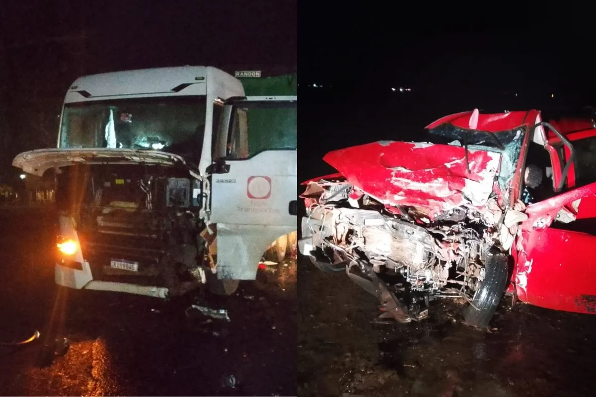 Colisão na BR-158 mata três pessoas em Três Lagoas
