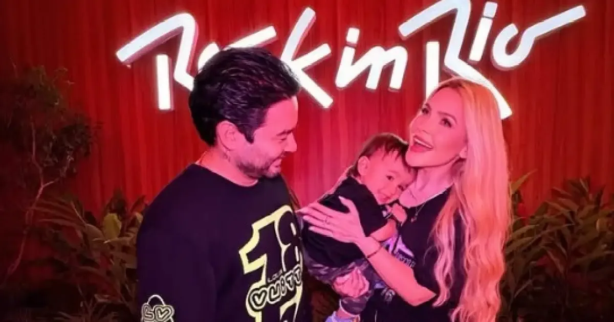 Yudi Tamashiro responde a críticas após ir ao Rock in Rio com a família