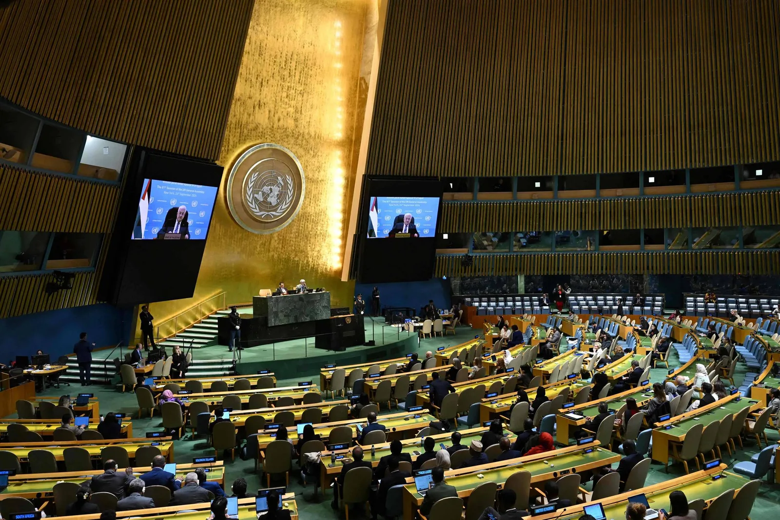 Abbas diz na ONU que ações de Israel ameaçam existência dos palestinos