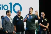 Há 18 dias Tarcísio agradeceu Milton Leite, alvo do MPSP: "Parceria enorme"