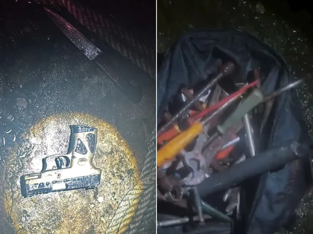 Pistola e munição são apreendidas após confronto em marina de Guarujá