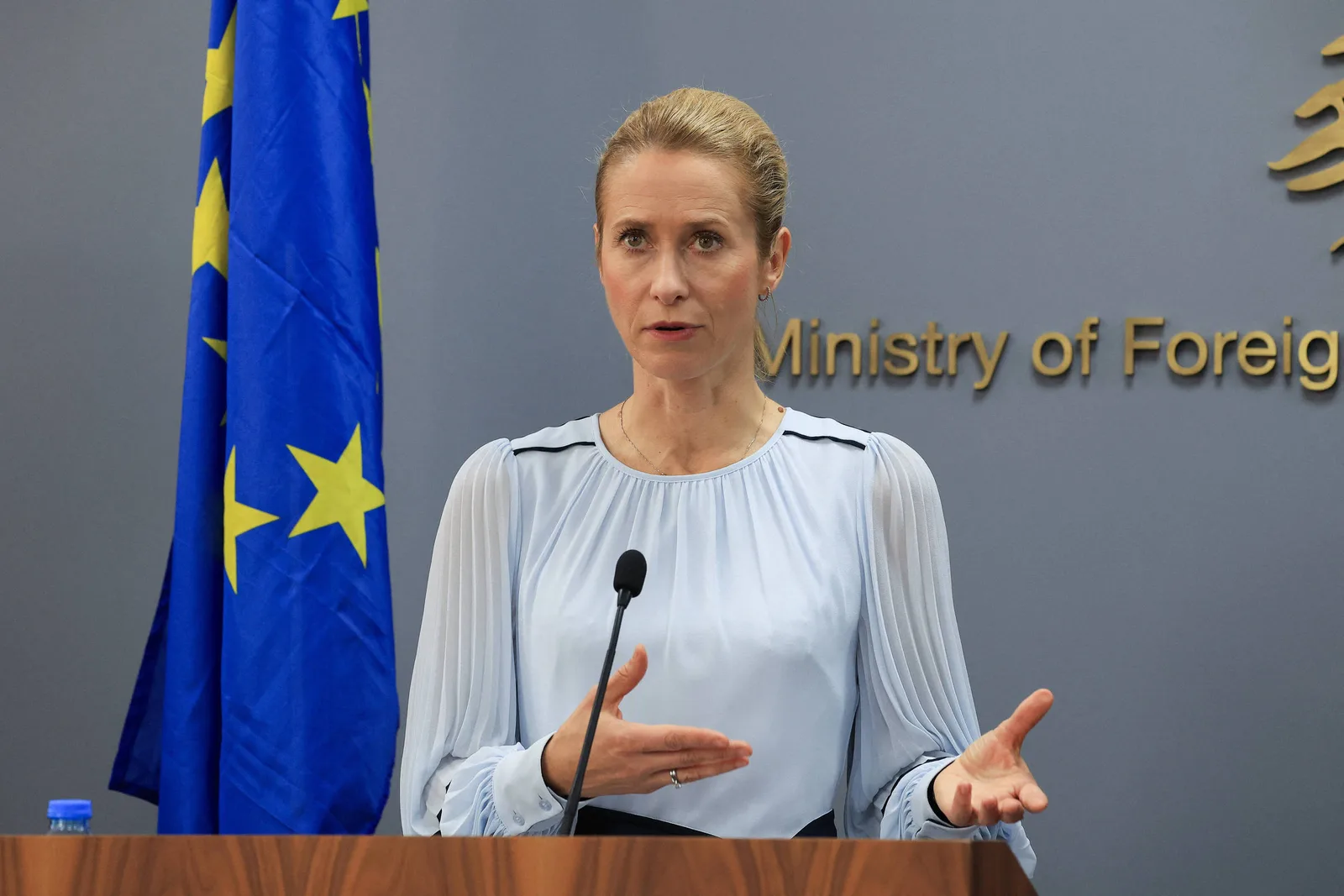Kallas mantém pressão sobre Moscou após anúncio de fornecimento de diesel