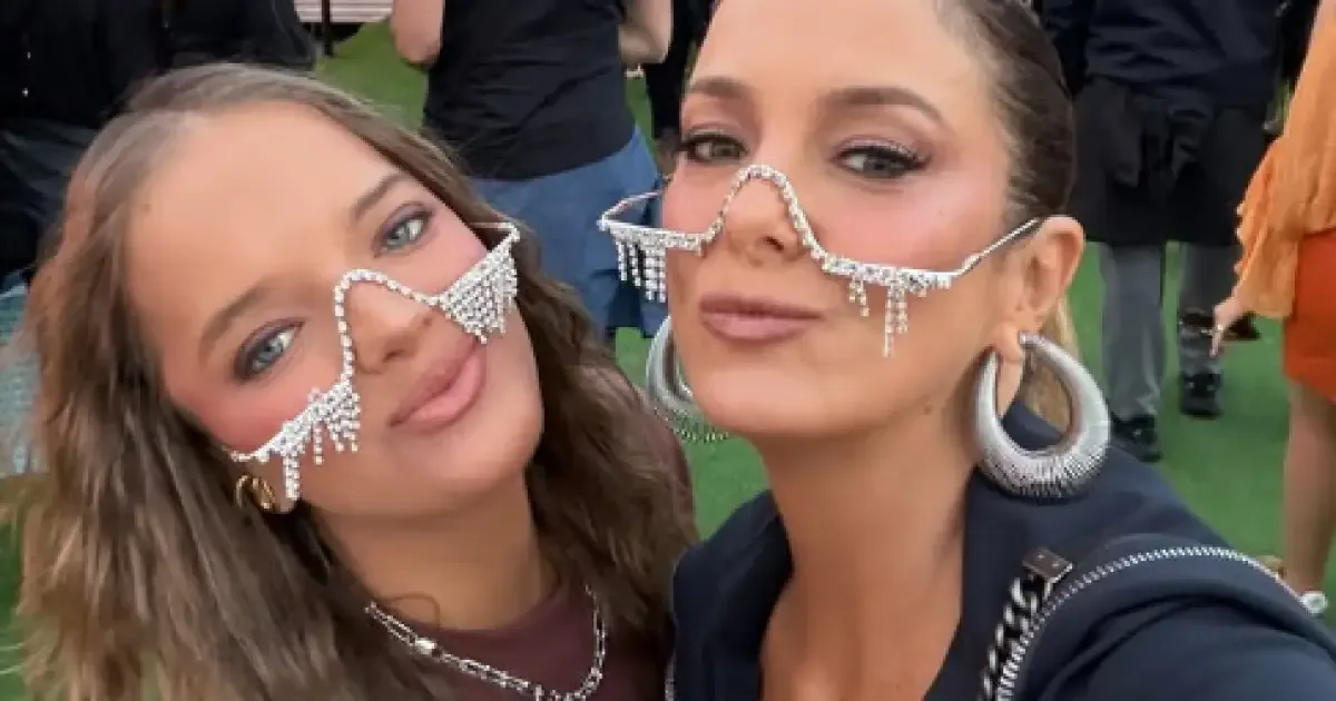 Ticiane Pinheiro e Rafaella Justus participam juntas do Rock in Rio