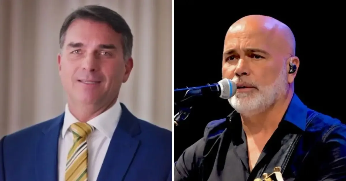 Flávio Bolsonaro homenageia Rick após queda de helicóptero em Santa Catarina