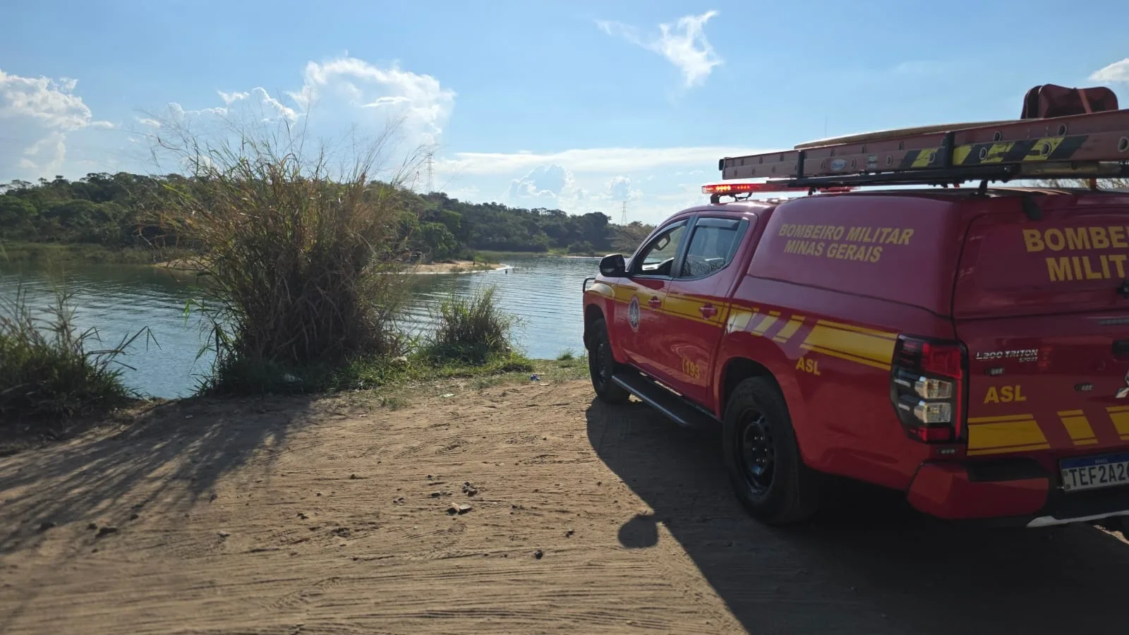 Duas meninas são reanimadas após afogamento em lagoa de Betim