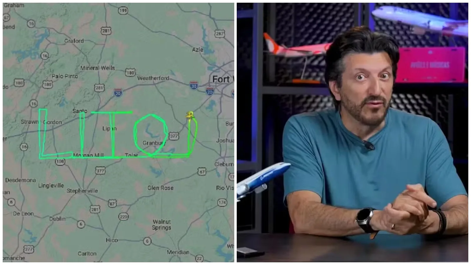 Homenagem aérea a Lito Sousa ocorreu durante busca por tratamento experimental