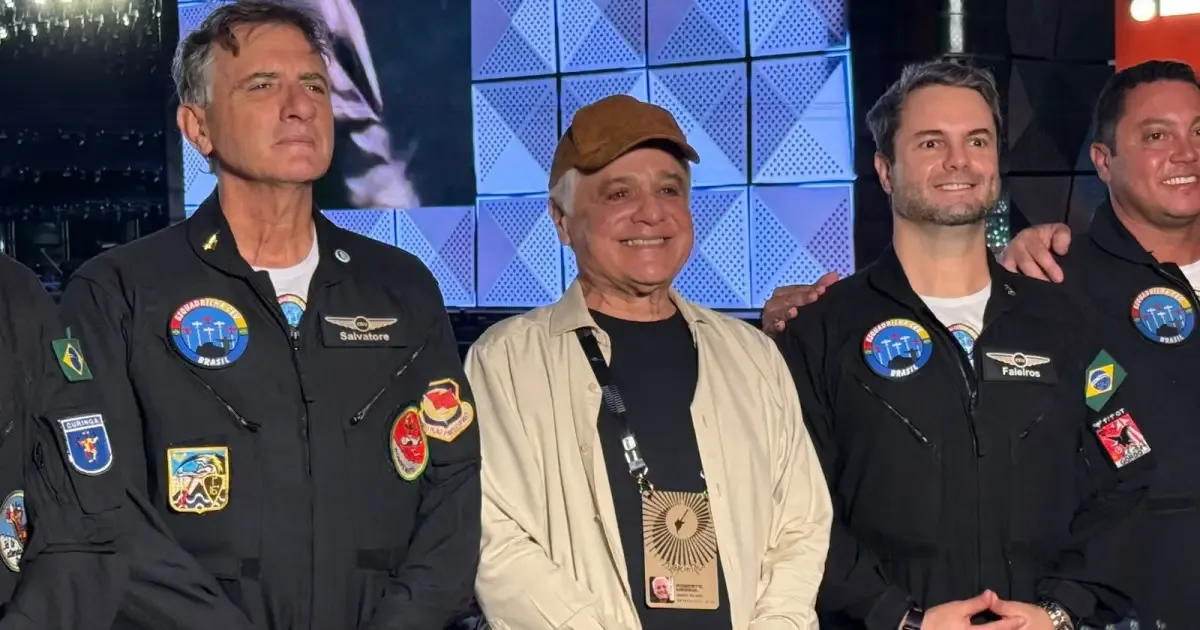 Chuva e turbulência desafiam apresentações da Esquadrilha CÉU no Rock in Rio