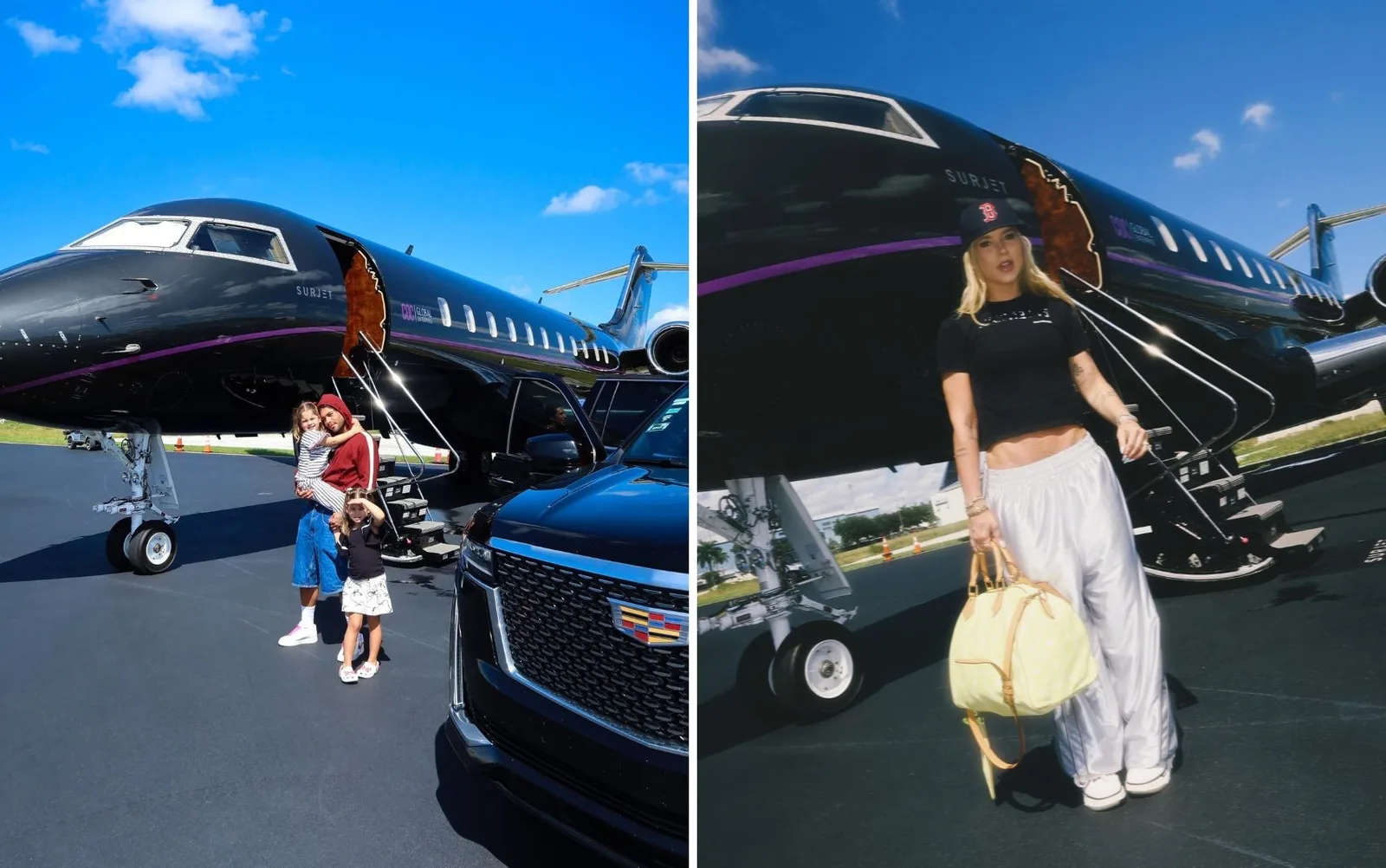 Viagem a Miami reúne Virginia Fonseca e Zé Felipe com os filhos