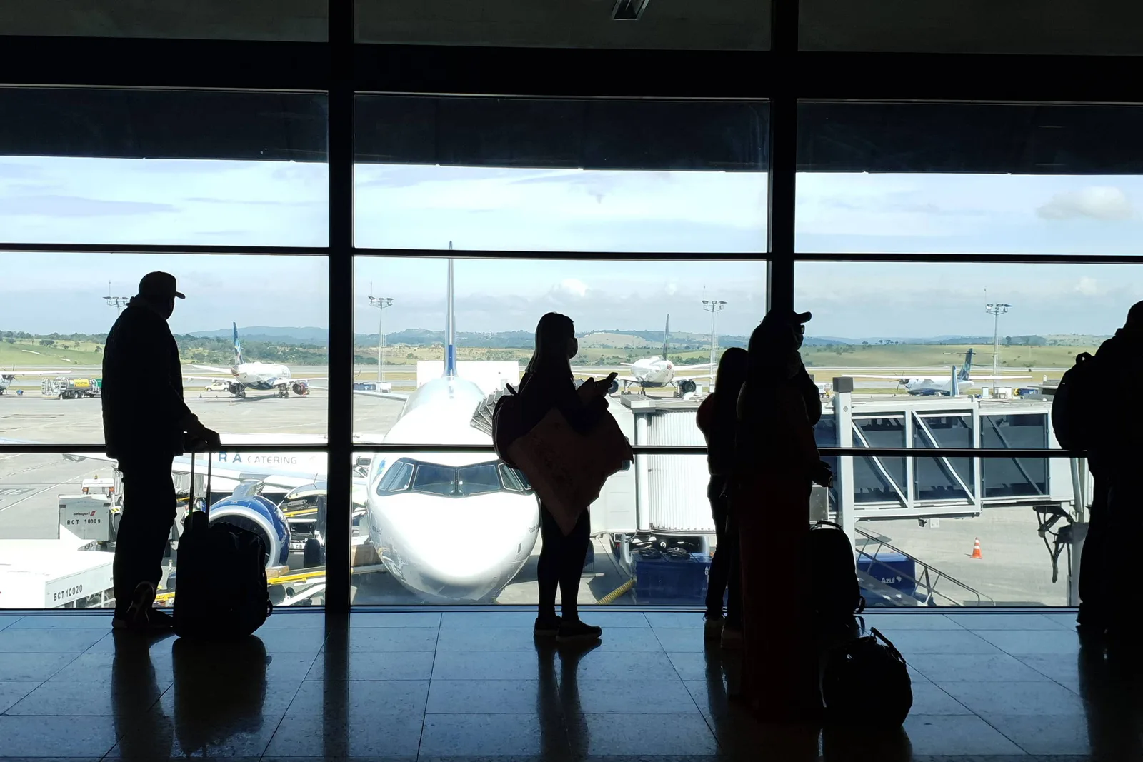 Paralisação em Confins afeta 153 voos e cerca de 8.600 passageiros
