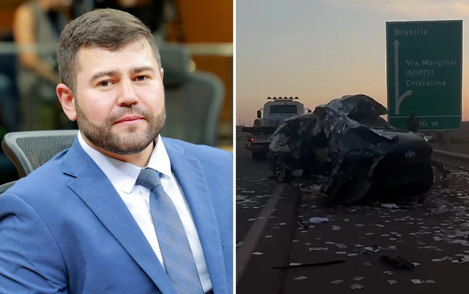 Irmã lamenta morte do deputado Amilton Filho após acidente em Goiás