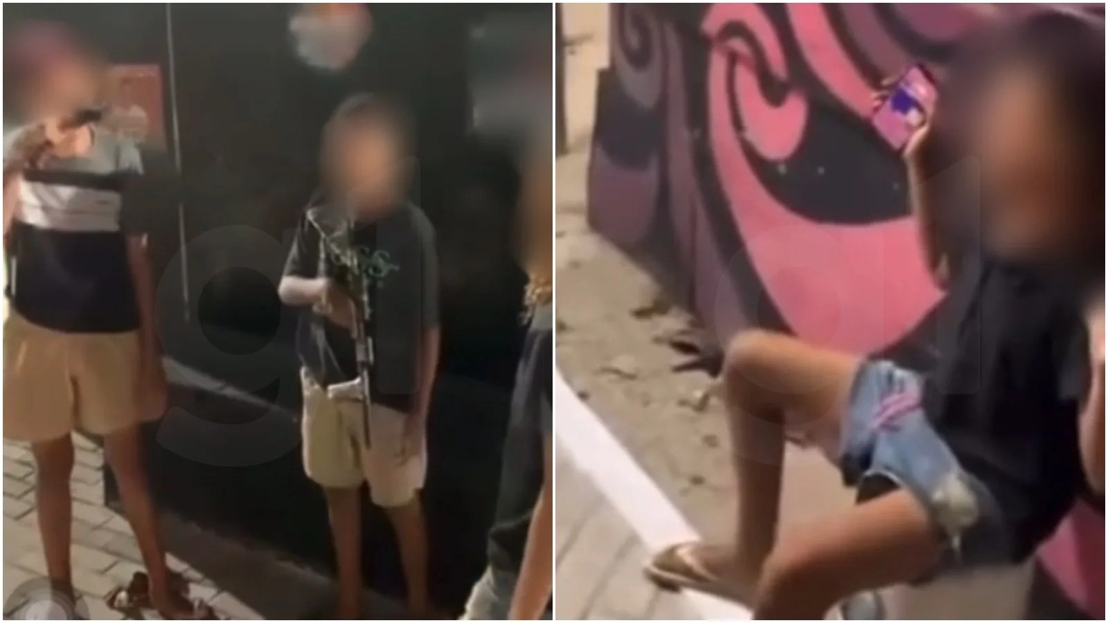 Disparos durante gravação de assalto deixam adolescentes feridos em Fortaleza